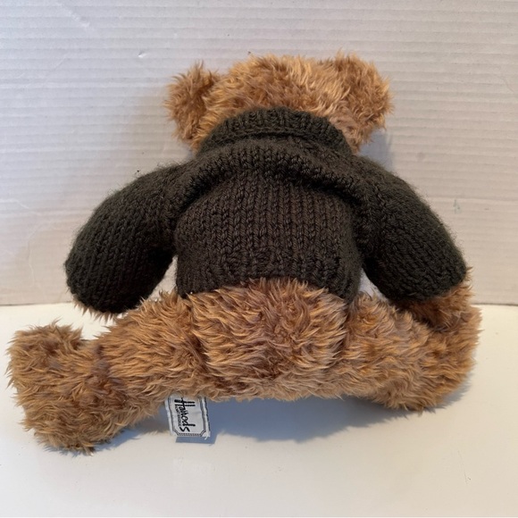 Vintage brown HARRODS Knights Bridge bear 13” - Picture 2 of 8